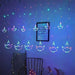 Diya Curtain String Lights