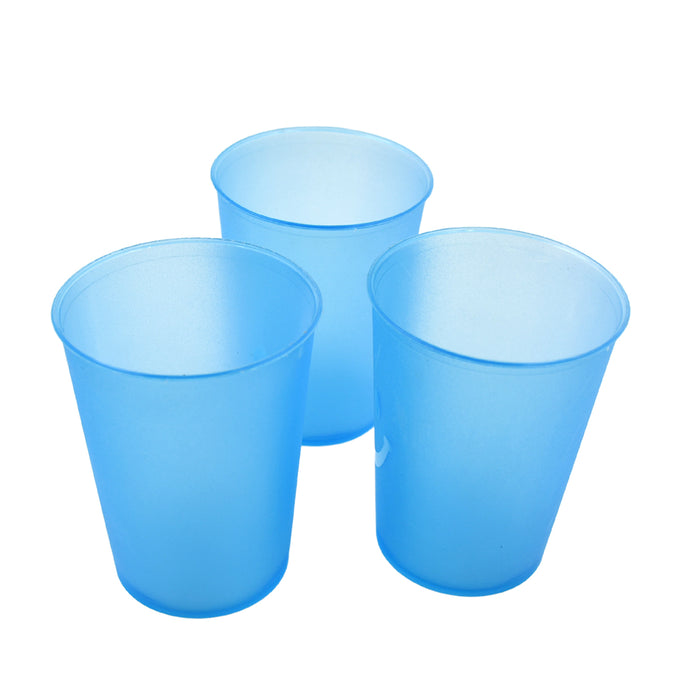 5560 Plastic Tumblers Lightweight Cups / Glass Reusable Drinking Cups Restaurant Cups Dishwasher Safe Beverage Tumblers Glasses for Kitchen Water Transparent Glasses 3 pc Set