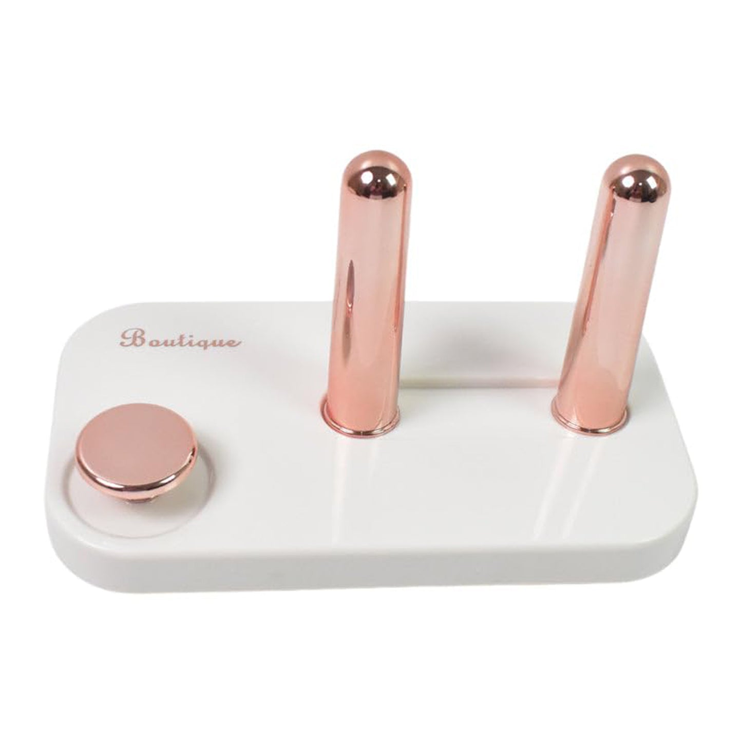 Hair dryer holder mounting hardware and installation