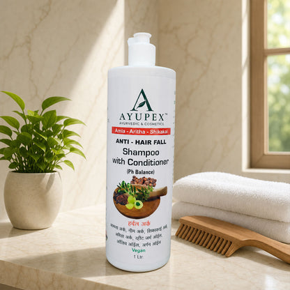 Herbal Shampoo & Conditioner – Nourishes & Smoothens Hair Naturally