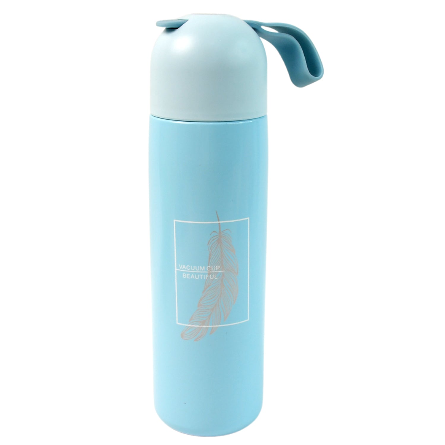 Customize Stainless Steel Water Bottle With Handle Easy to Carry, Fridge Water Bottle, Leak Proof, Rust Proof, Hot & Cold Drinks, Gym Sipper BPA Free Food Grade Quality, Steel fridge Bottle For office/Gym/School (Approx 500 ML)