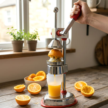 Heavy Duty Fruit Press Juicer Stainless Steel