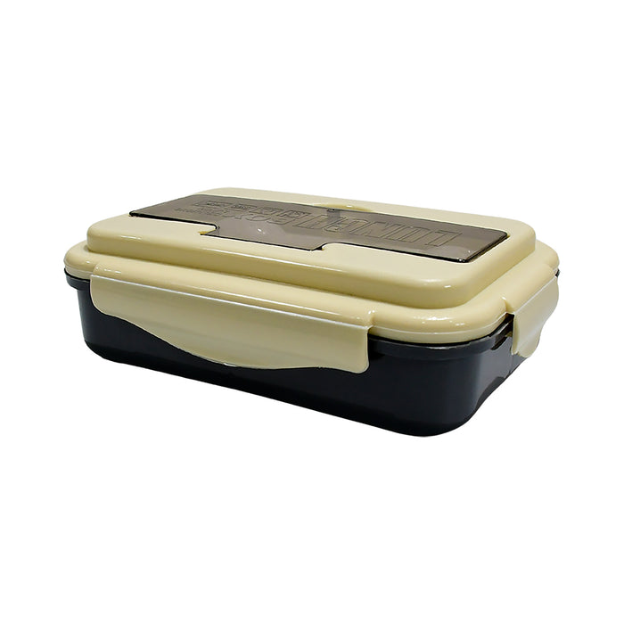 Lunch Box Flex Lock Plastic Liner Lunch Container, Portable Tableware Set for Kid Adult Student Children Keep Food Warm