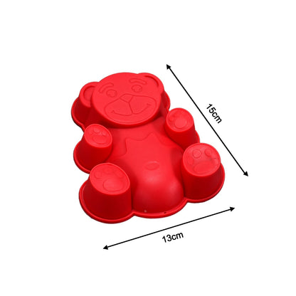 Set of 4 Silicone Animal Moulds for Cake, Chocolate, Soap & Candle Making, Diwali