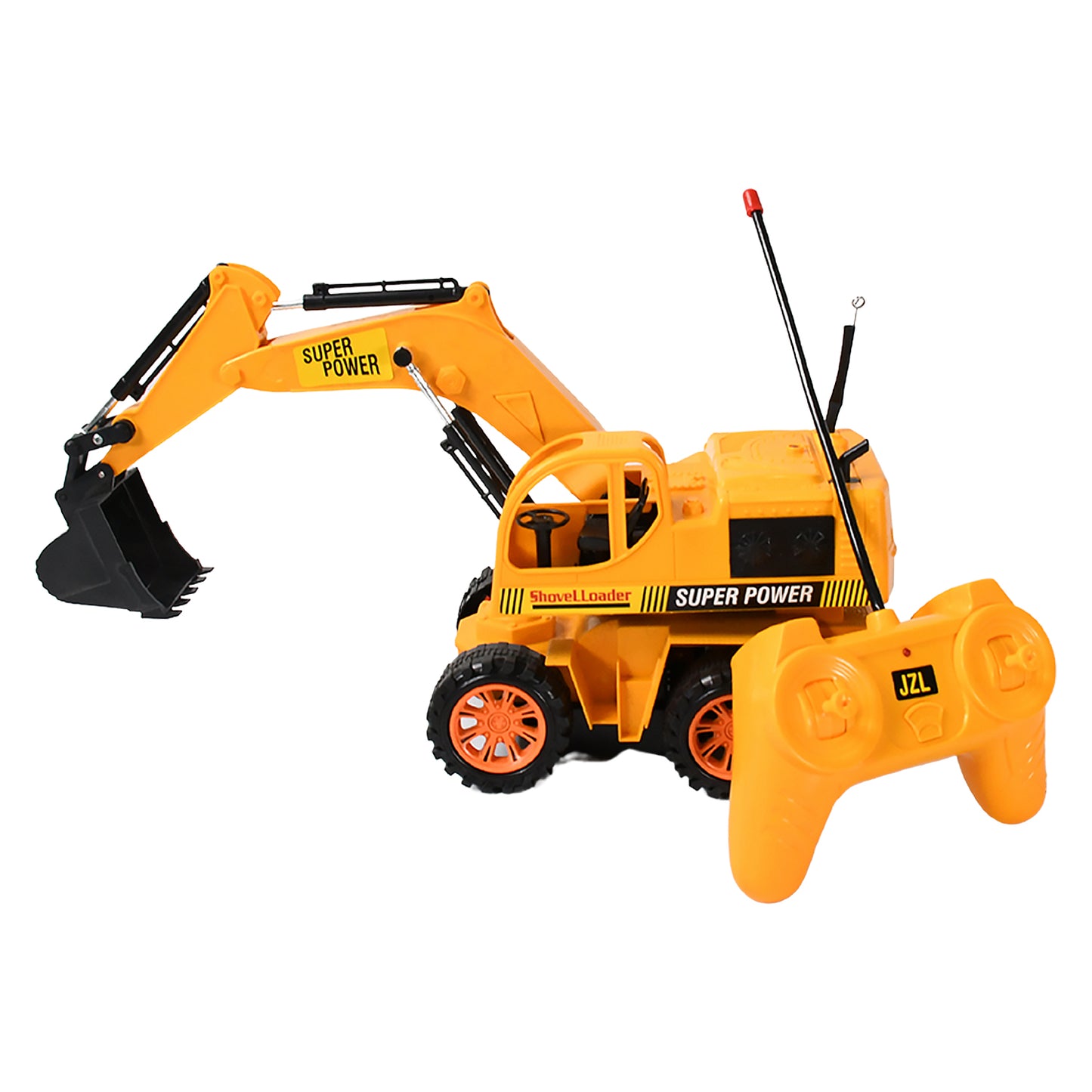 Plastic JCB Construction Toy Remote Control JCB Toys for Kids Boys, Super Power Remote Control JCB Truck Construction Toy (1 Set)