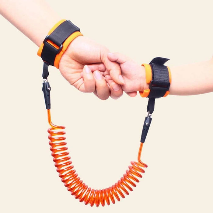 0371 Baby Safety Rope, Anti Lost Safety Wrist Bracelet for Baby Child, with Extra Long Harness Strap Walking Hand Belt, Comfortable Children's Harness for Toddlers Kids (Maximum length to 2.5M)