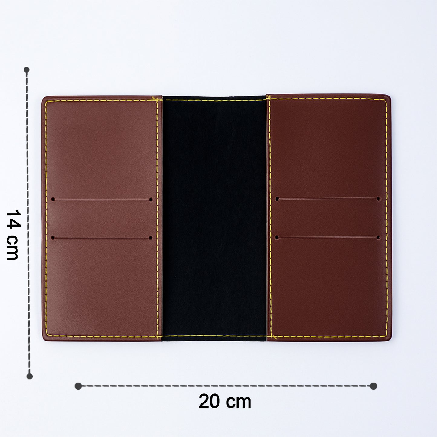 PU Leather Multipurpose Card Holder & Slim Travel Wallet (1 Pc)