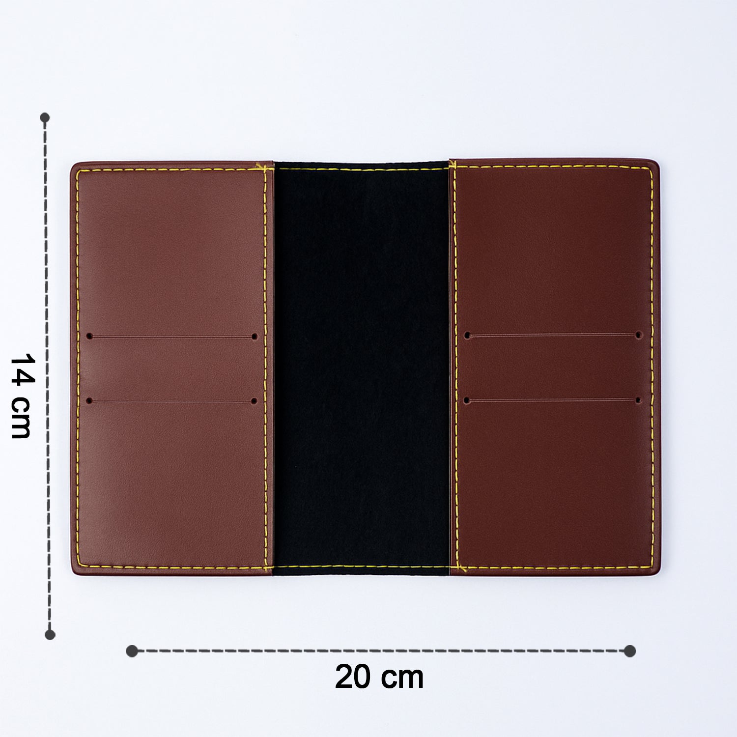 PU Leather Multipurpose Card Holder & Slim Travel Wallet (1 Pc)