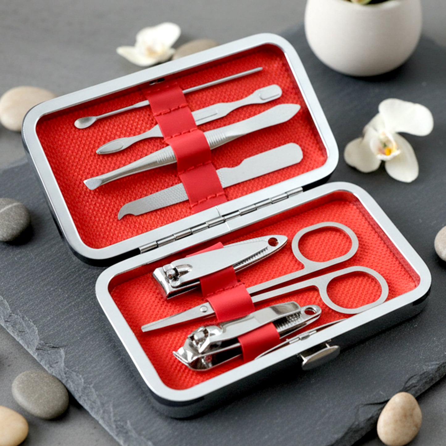 Complete Nail Grooming Kit for Manicure and Pedicure