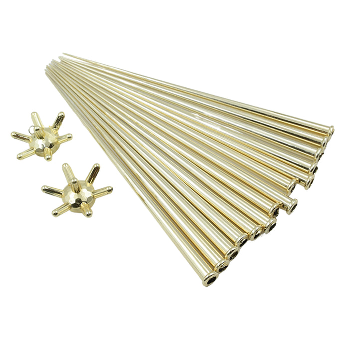 3D Gold Star Hanging Decoration Star, Acrylic Look  Hanging Luminous Star for Windows, Home, Garden Festive Embellishments for Holiday Parties Weddings Birthday Home Decoration ( Big / Medium, Small )