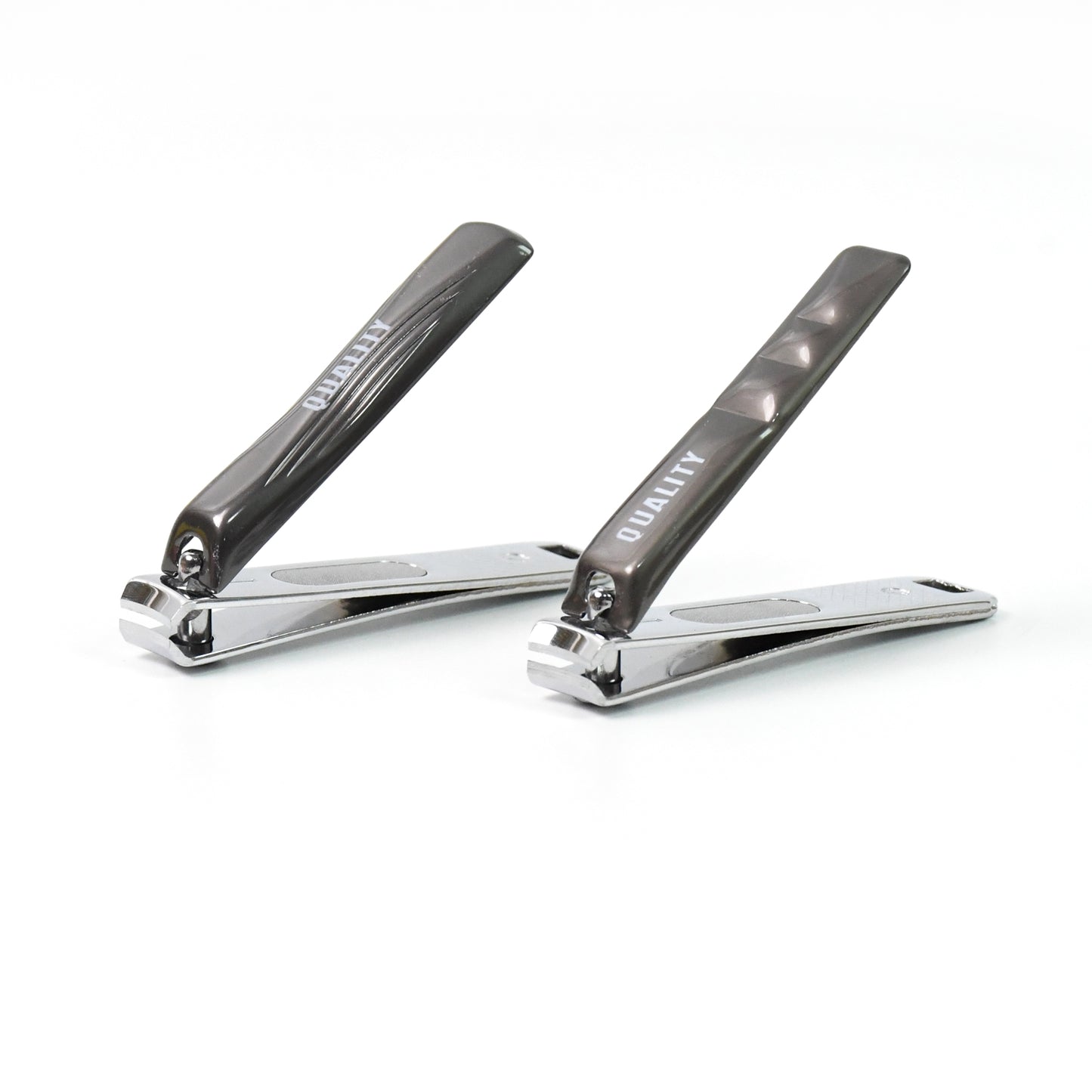 Stainless Steel Folding Portable Large Nail Clippers with Nail File (1 Pc)