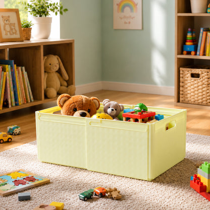 Foldable Storage Box Collapsible Organiser Crate 48x23.5 Cm (1 Pc)
