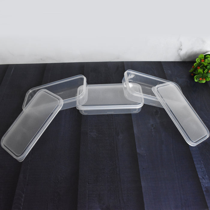 Plastic Square Lunch Box, Kitchen Containers Set (3 Pcs Set)