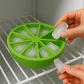 Lemon Shape Silicone Ice Cube Tray – 8-Slot Flexible Mold