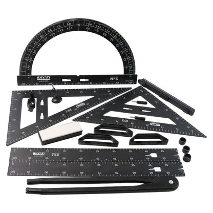 Khyati Deluxe Drawing Instrument Set | Professional Geometry & Drafting Kit with Carry Case