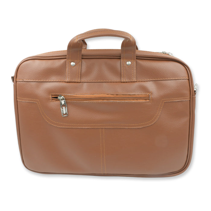 Multipurpose Bag, Shoulder Side Bag Office Laptop Faux Leather Executive Formal Laptop & MacBook Messenger / Office / Travel / Business / Shoulder / Hand / Sling Bag for Men Women with Multiple compartments