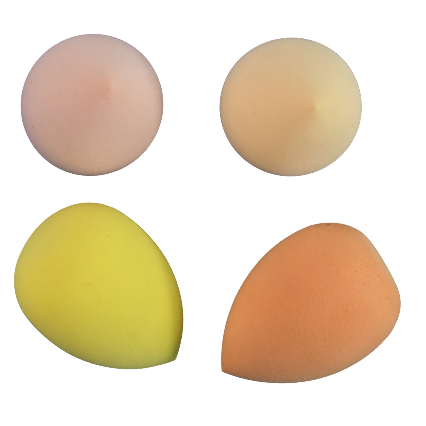 Makeup Sponges Set, Perfect for Liquid, Cream, and Powder (4 Pcs Set With Case)