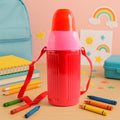 Kids Insulated Water Bottle – 500ml Leakproof with Strap