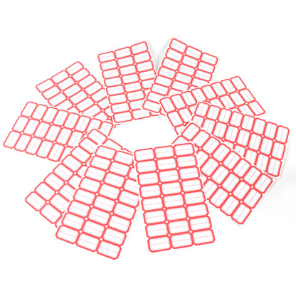 Clear Note Writable Sticker Labels