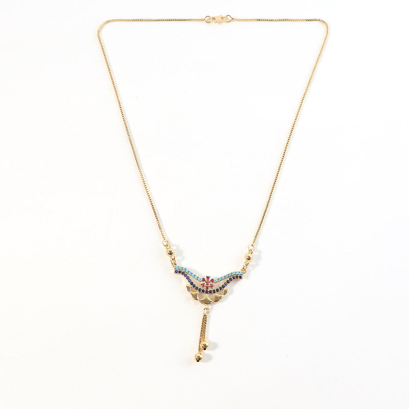 Stylish Multicolor Stone Designer Necklace for Women