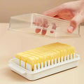 Butter Slicer Box – Transparent Storage & Cutter | Organivo