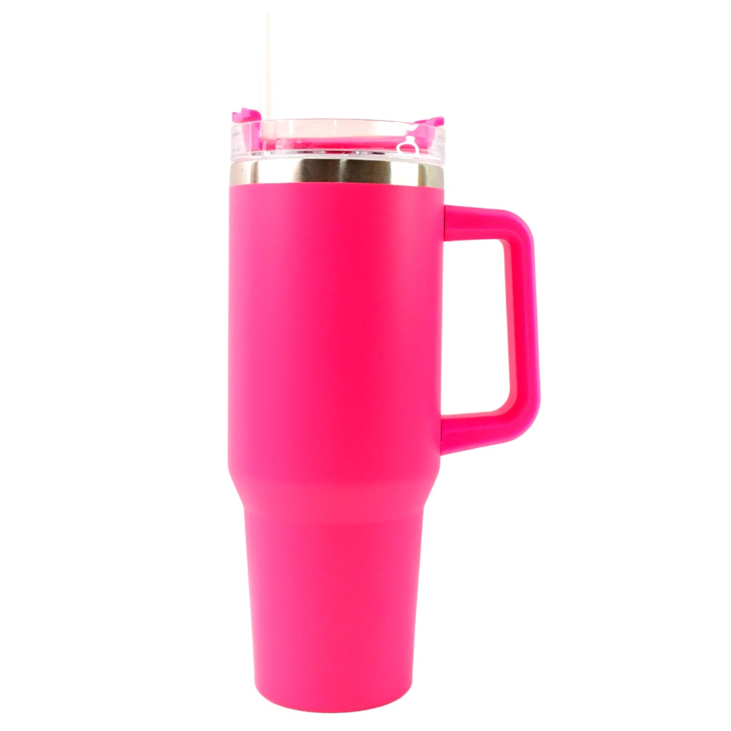 Customize / personalized Pink Extra Large Insulated Travel Mug (1200ML - 1 Pc)
