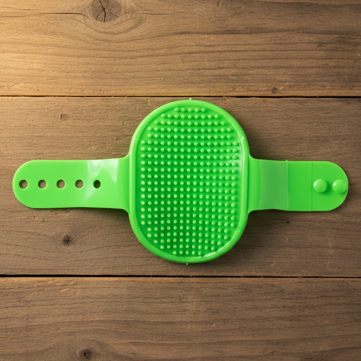 Pet Grooming Bath Brush with Adjustable Hand Strap for Dogs & Cats (1 Pc)