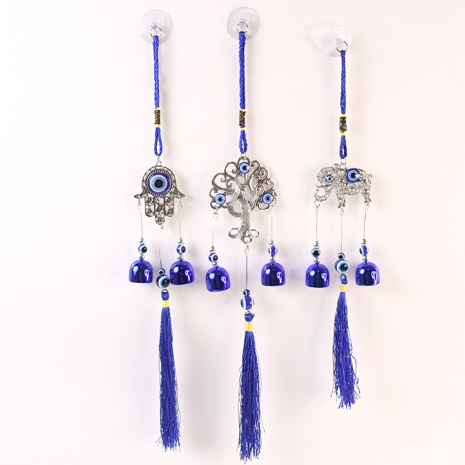 Metal Evil Eye Wind Chime Bells (Mix Design / 1 Pc)