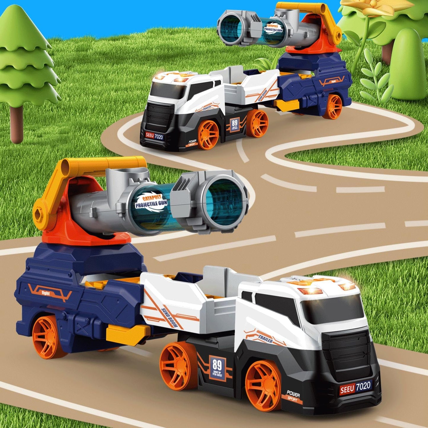 Zoom Hauler Playset