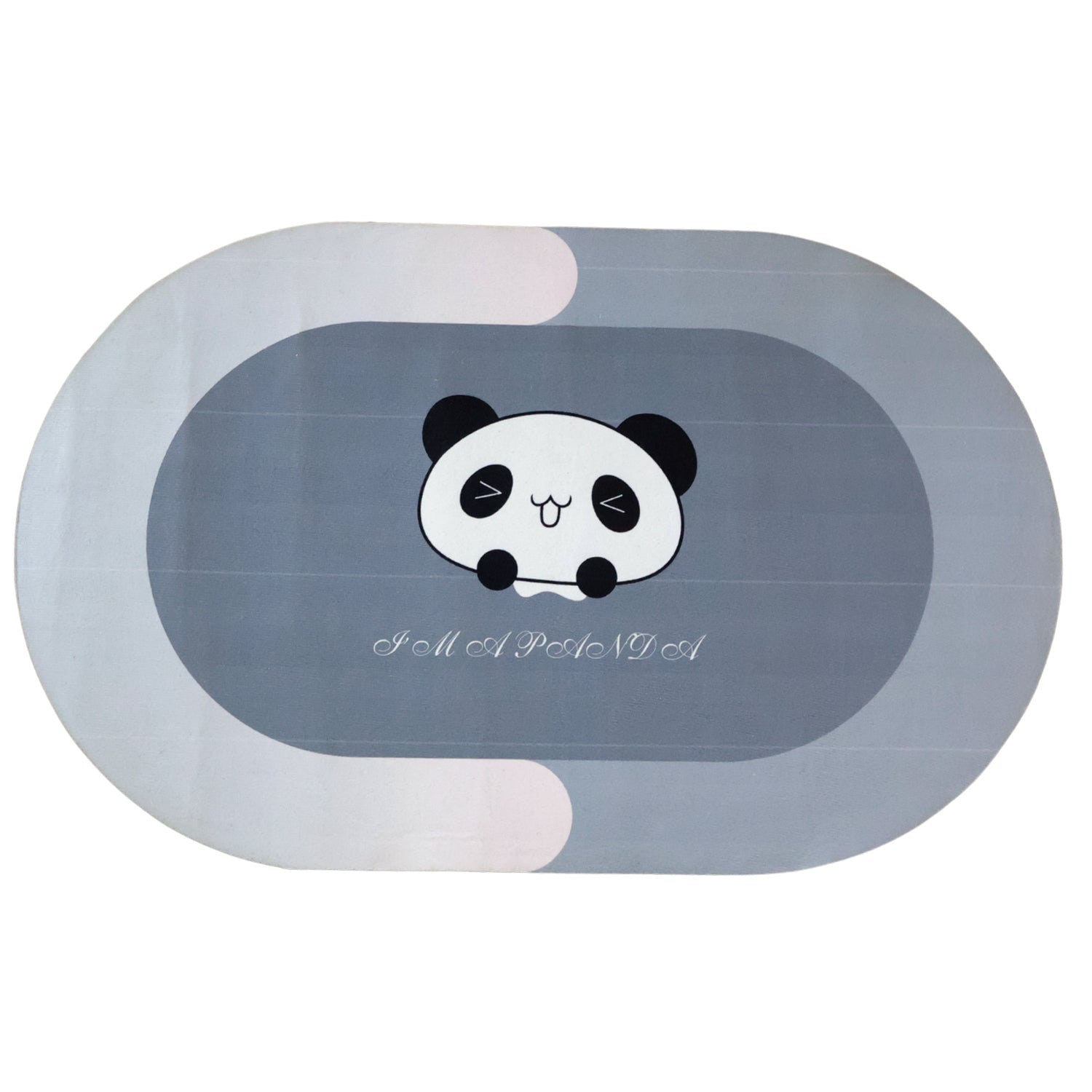 kids bathroom panda mat