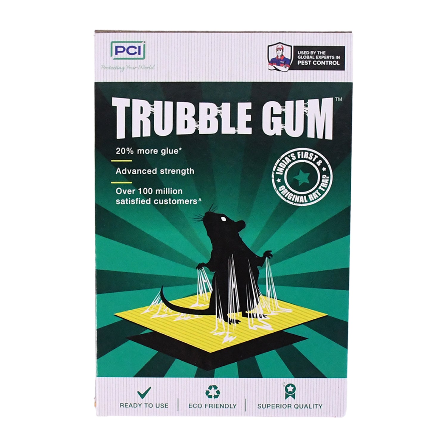 PCI Cardboard Troublegum Small Size Mouse Trap-1pc