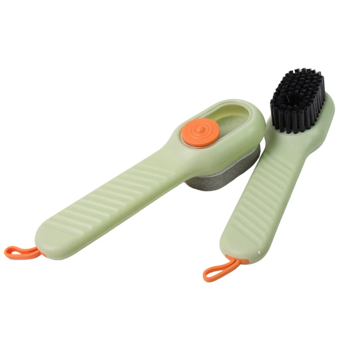 Multifunctional Scrubbing Brush with Liquid / Soap Dispenser (2 Pc Set)