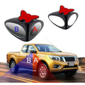 Car Blind Spot Mirror – 360° Rotation with HD Glass for Safety