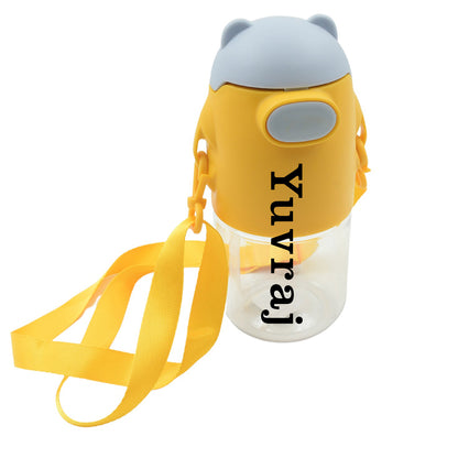 Customize Large Capacity Plastic Water Bottle | Office Bottle | Gym Bottle | Home | Kitchen | Leakproof and BPA Free Drinks Bottle | Water Drink Juice Bottle Wide-Mouth BPA Free Leak-Free Lightweight (1 Pc )