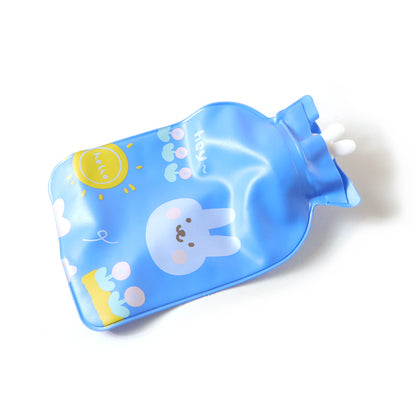 Reusable hot water bag with cartoon design