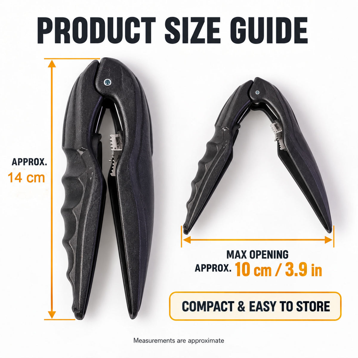 Kitchen Nut Cracker Tool for Walnuts, Almonds, Crab and Lobster Shells (1 Pc)