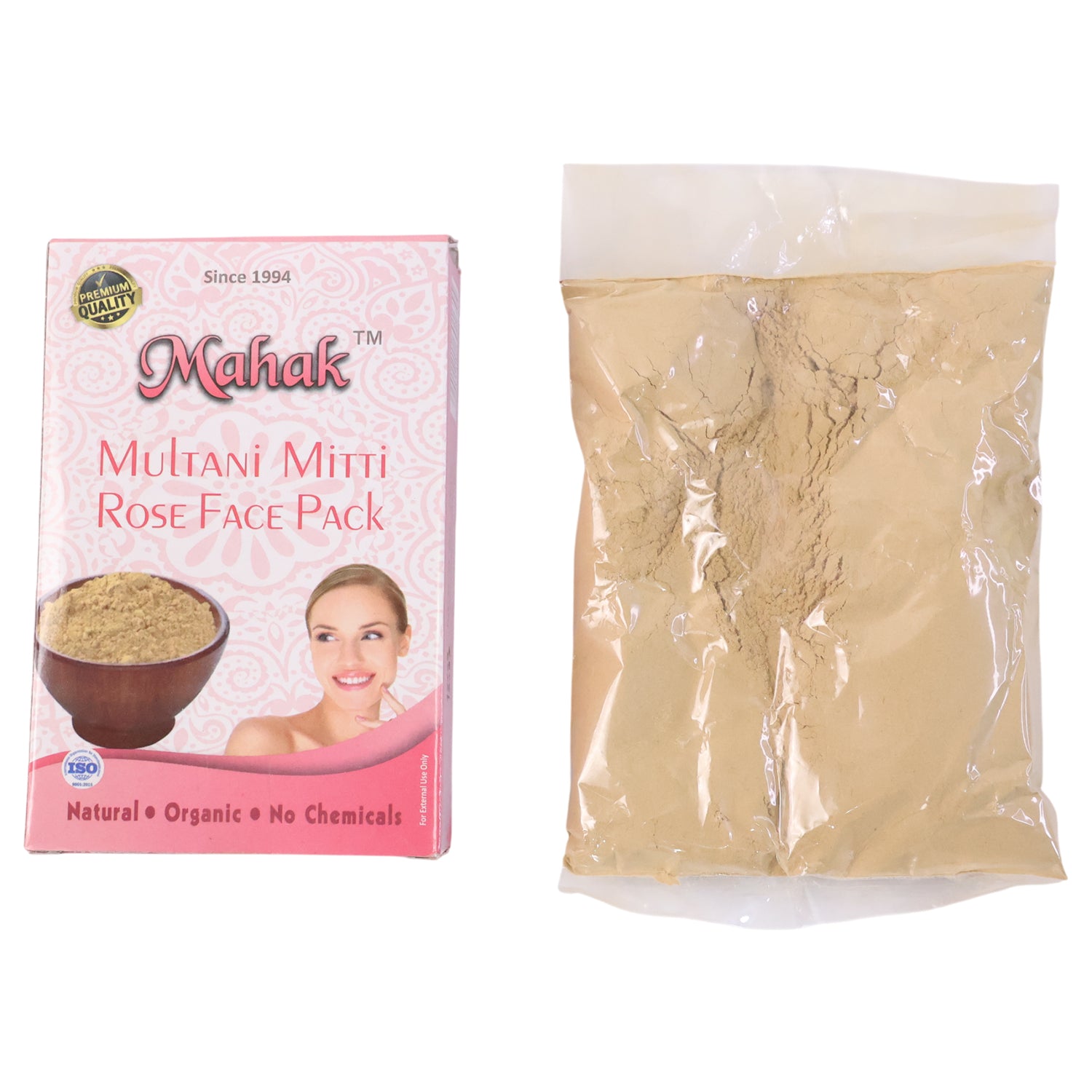 Herbal Multani Mitti & Rose Based Face Pack – 80 gm