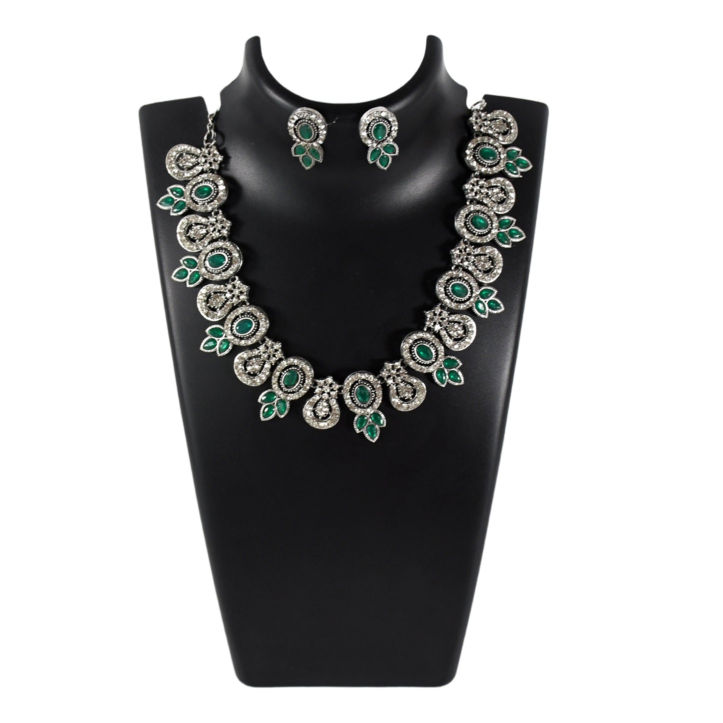 Timeless Green Necklace Set