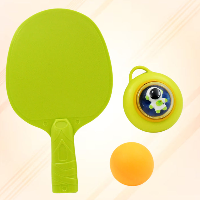 Portable Indoor Hanging Table Tennis with Five Ball, Table Tennis Self Training Set