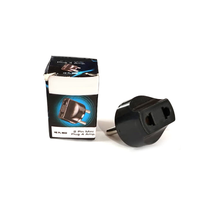 2 Inch Plug Adapter Buy 2 Pin Electrical Connector Plug - 4 Amp | DeoDap