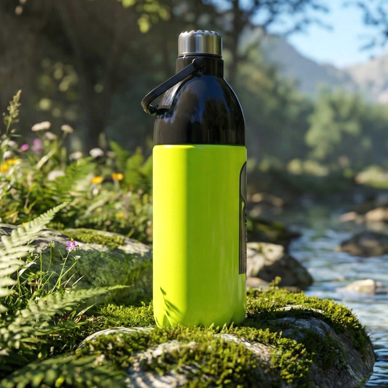 Leakproof water bottle designed for daily hydration