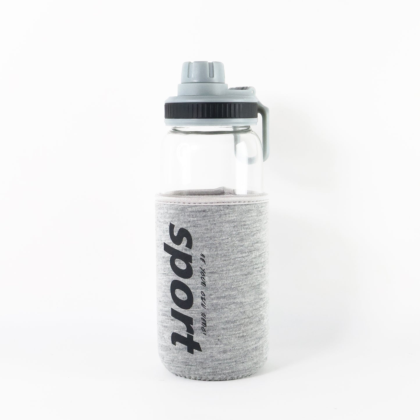 Sports Water Bottle with Protective Sleeve - (1 Pc / 700 ML)