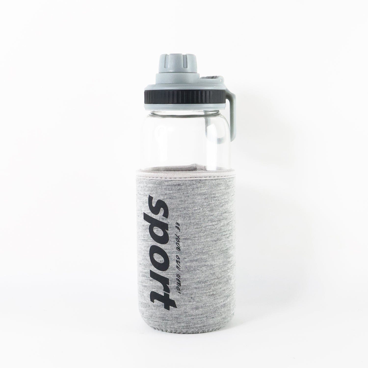 Sports Water Bottle with Protective Sleeve - (1 Pc / 700 ML)