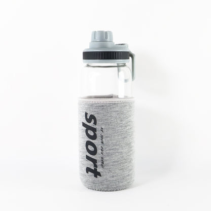 Sports Water Bottle with Protective Sleeve - (1 Pc / 700 ML)