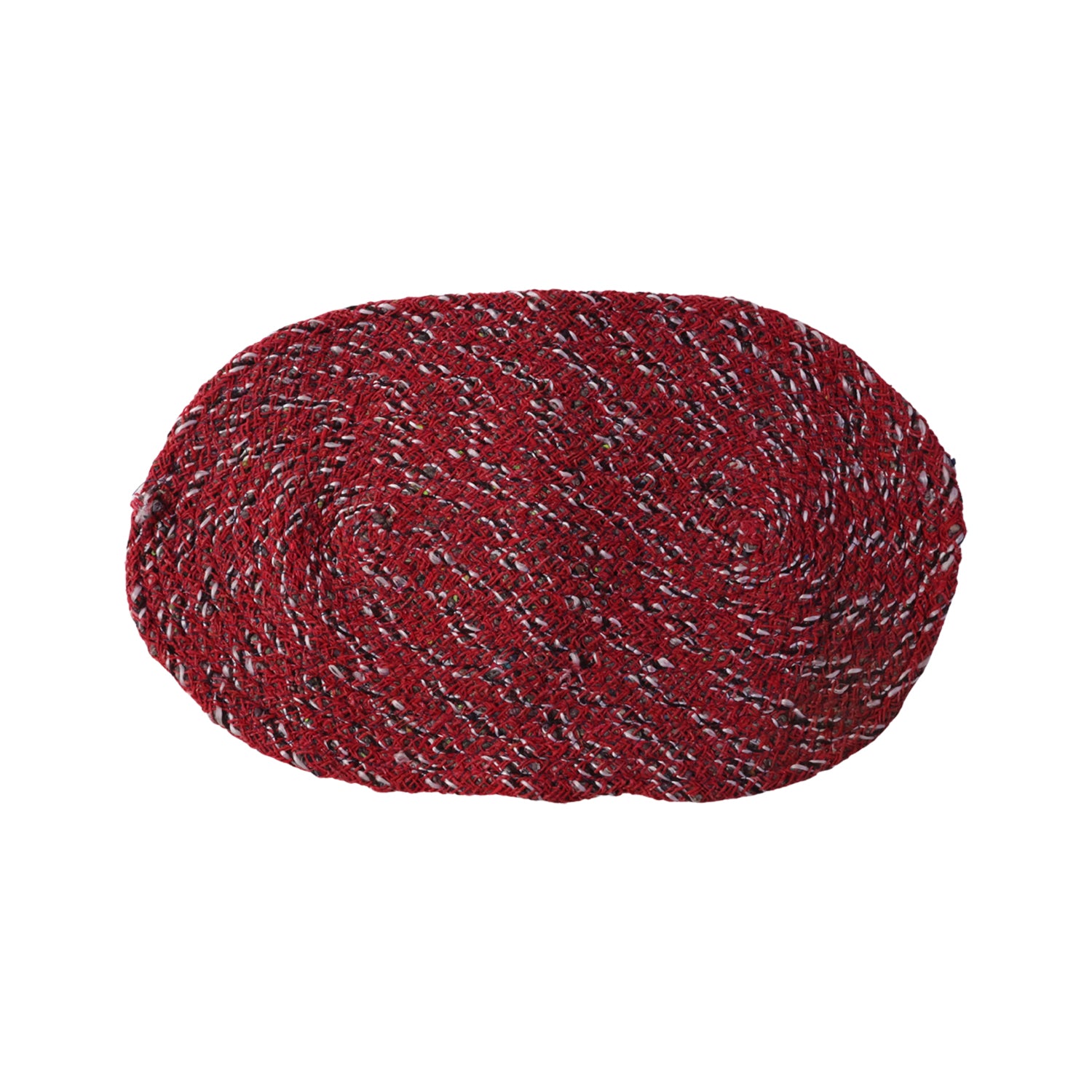 Red Braided Welcome Mat