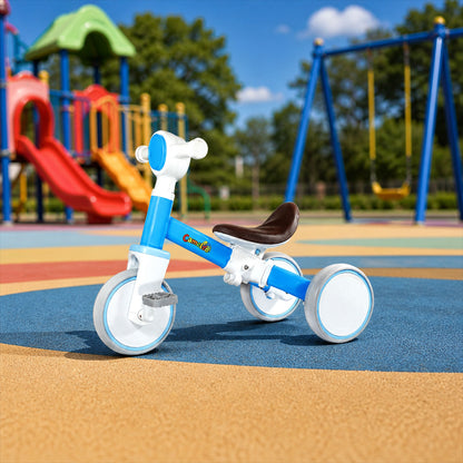 Kids Tricycle with Adjustable Seat Pedal Ride On Bicycle for Toddlers Boys & Girls