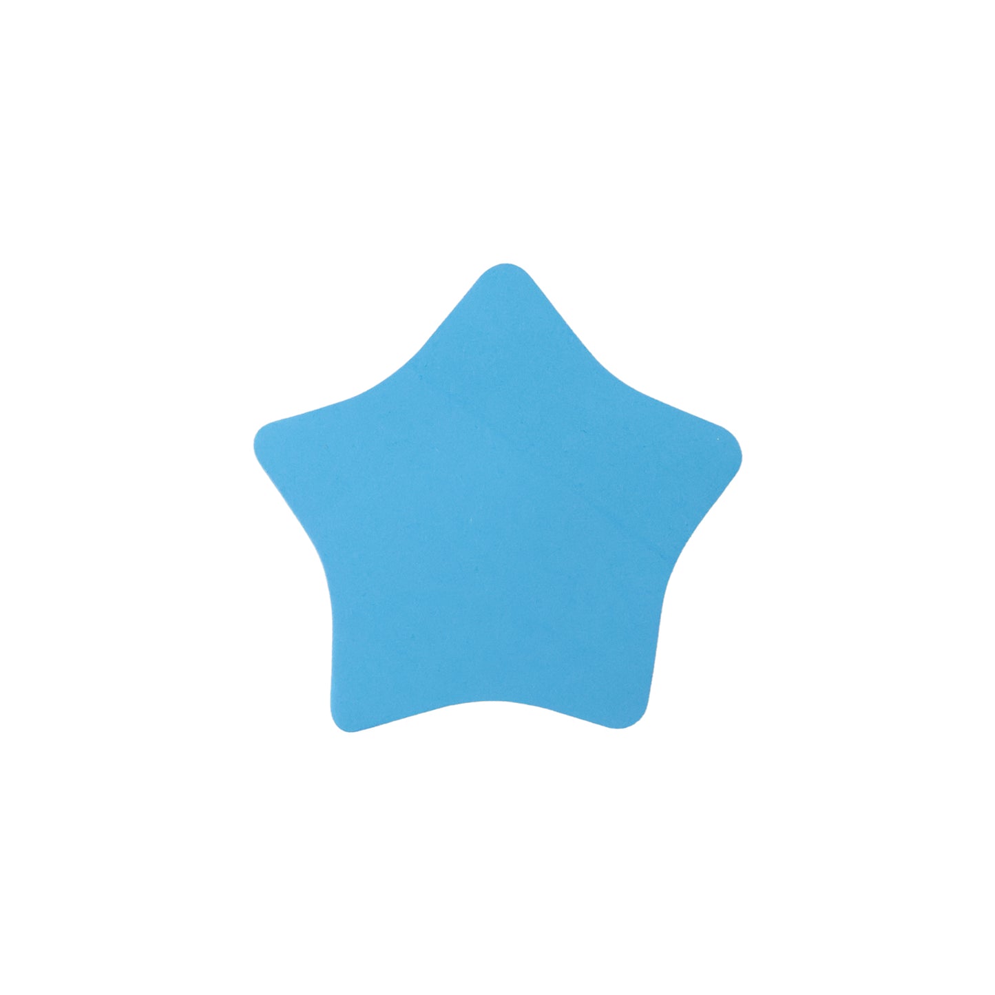 Decorative star memo sticky notes pad