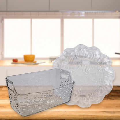 9 in 1 Plastic Bowl With Serving Tray / Plates Set