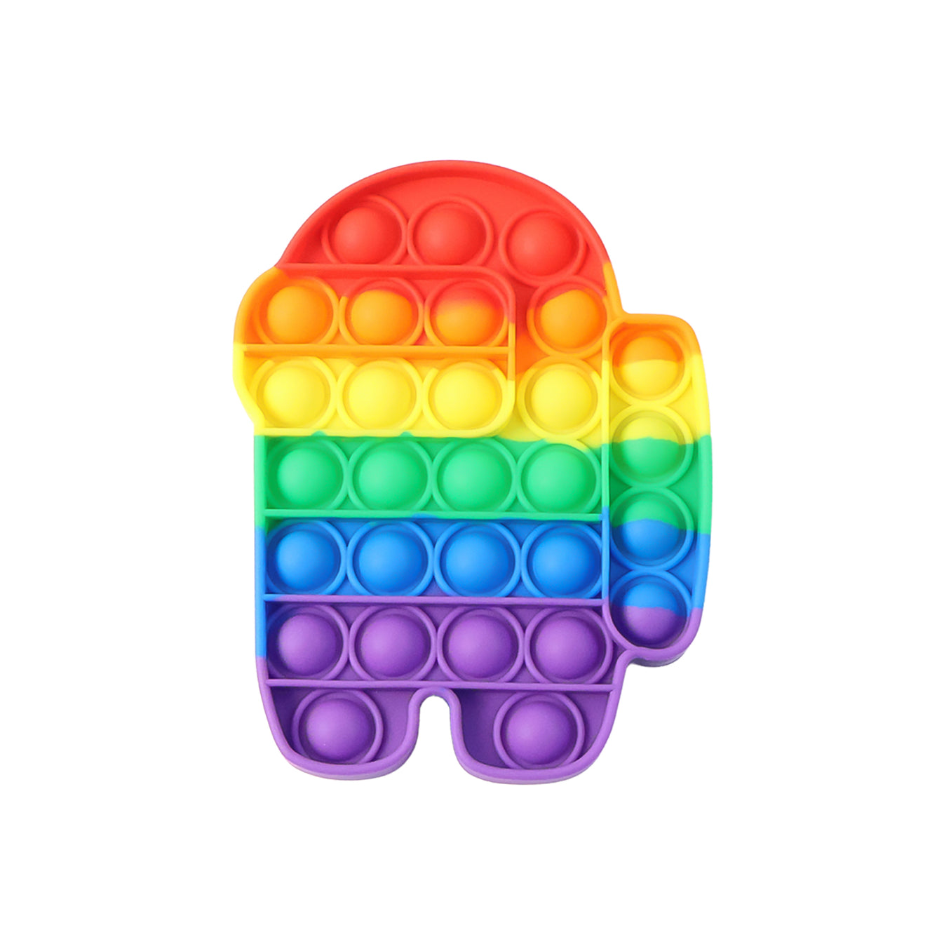 Silicone Pop It Fidget Toy for Kids & Adults – Reusable Push Pop Bubble Sensory Toy, Soft Silicone Press Game, Portable Travel Toy for Home, Office & Classroom - Pop Fidget Toy - Image 4