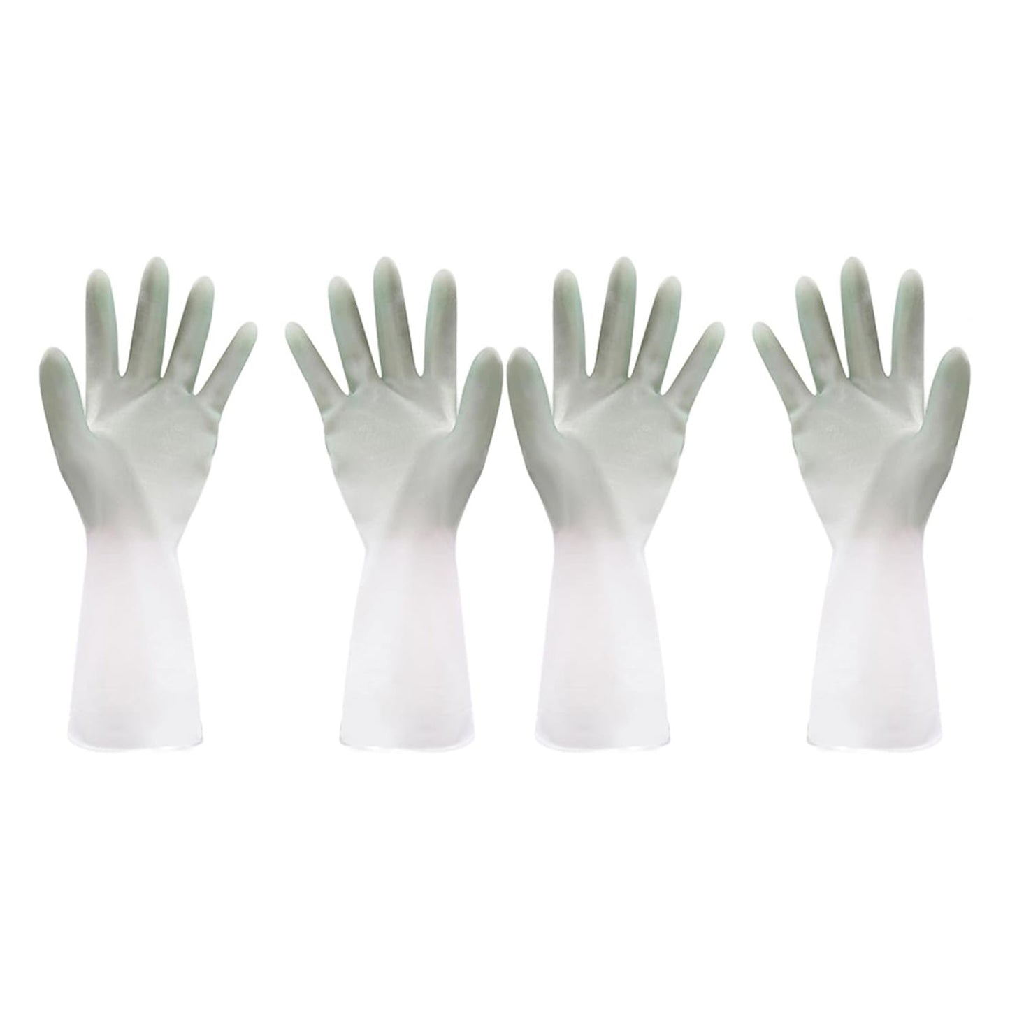 Latex Household Gloves (2 Pair / Mix Color)
